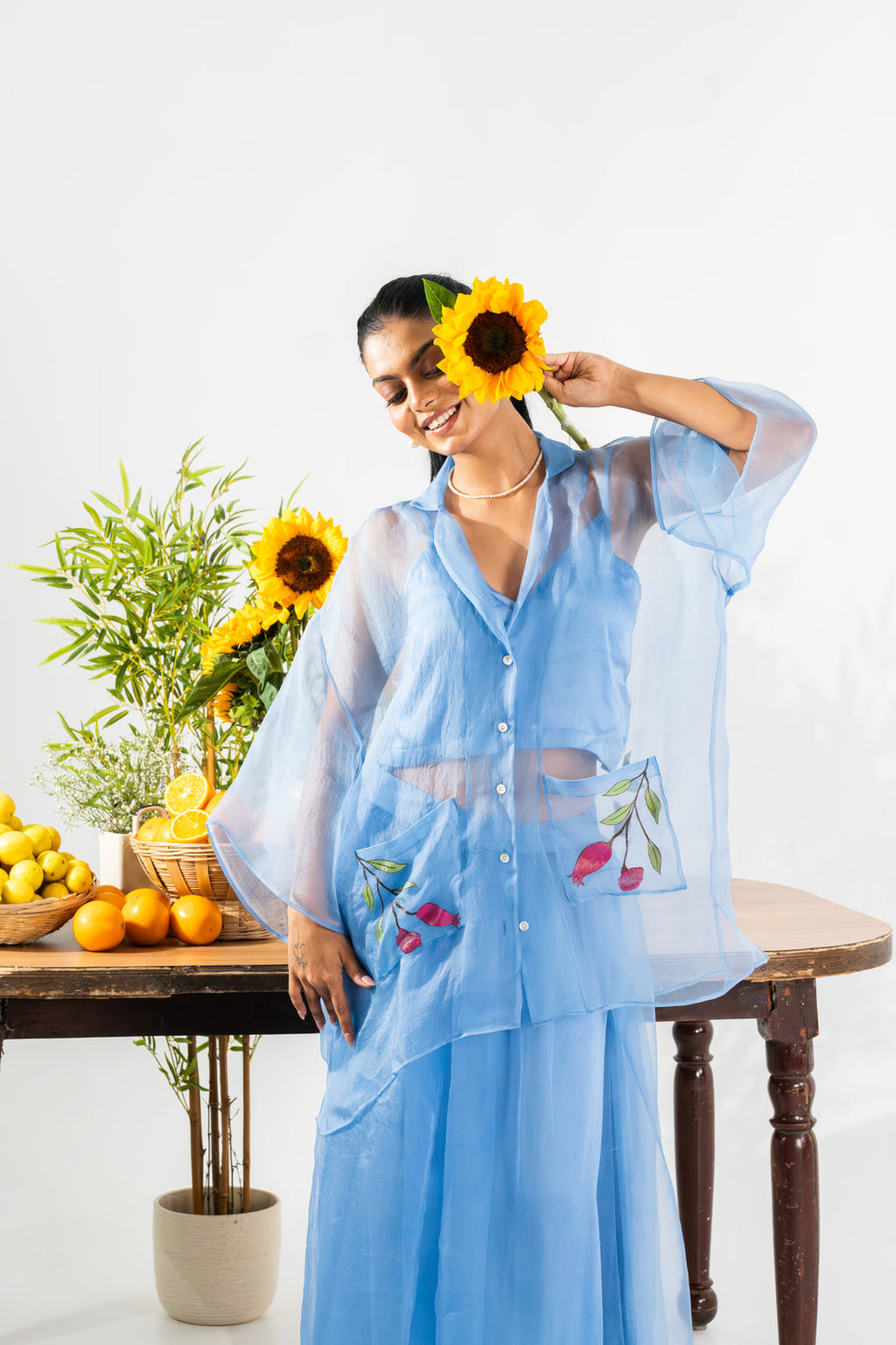 Pro Blue Skirt Co-ord