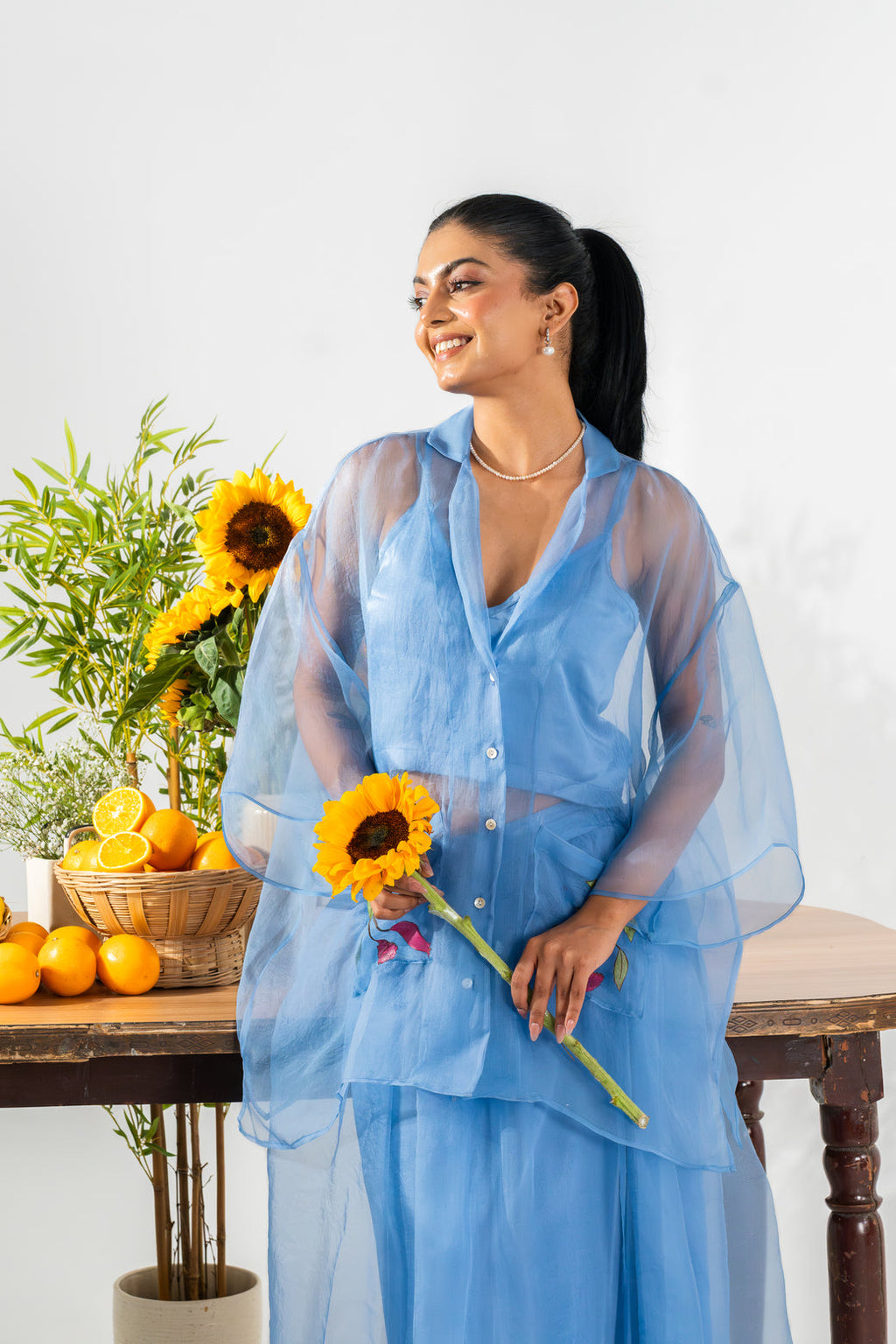 Pro Blue Skirt Co-ord
