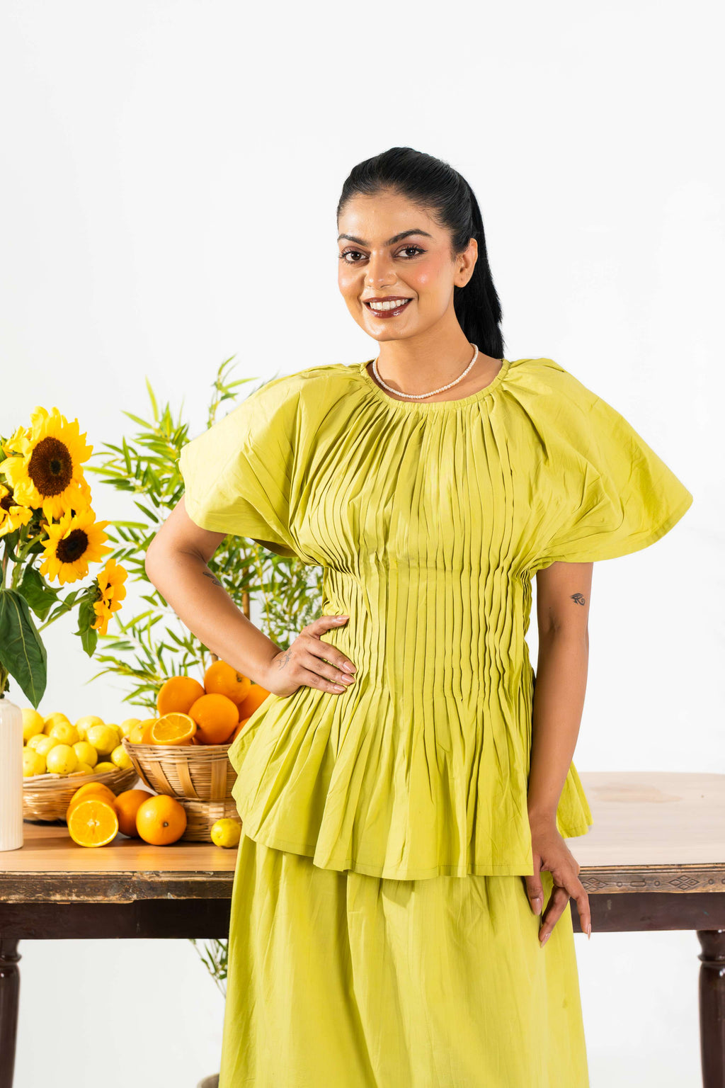 Moss Green Skirt Co-ord