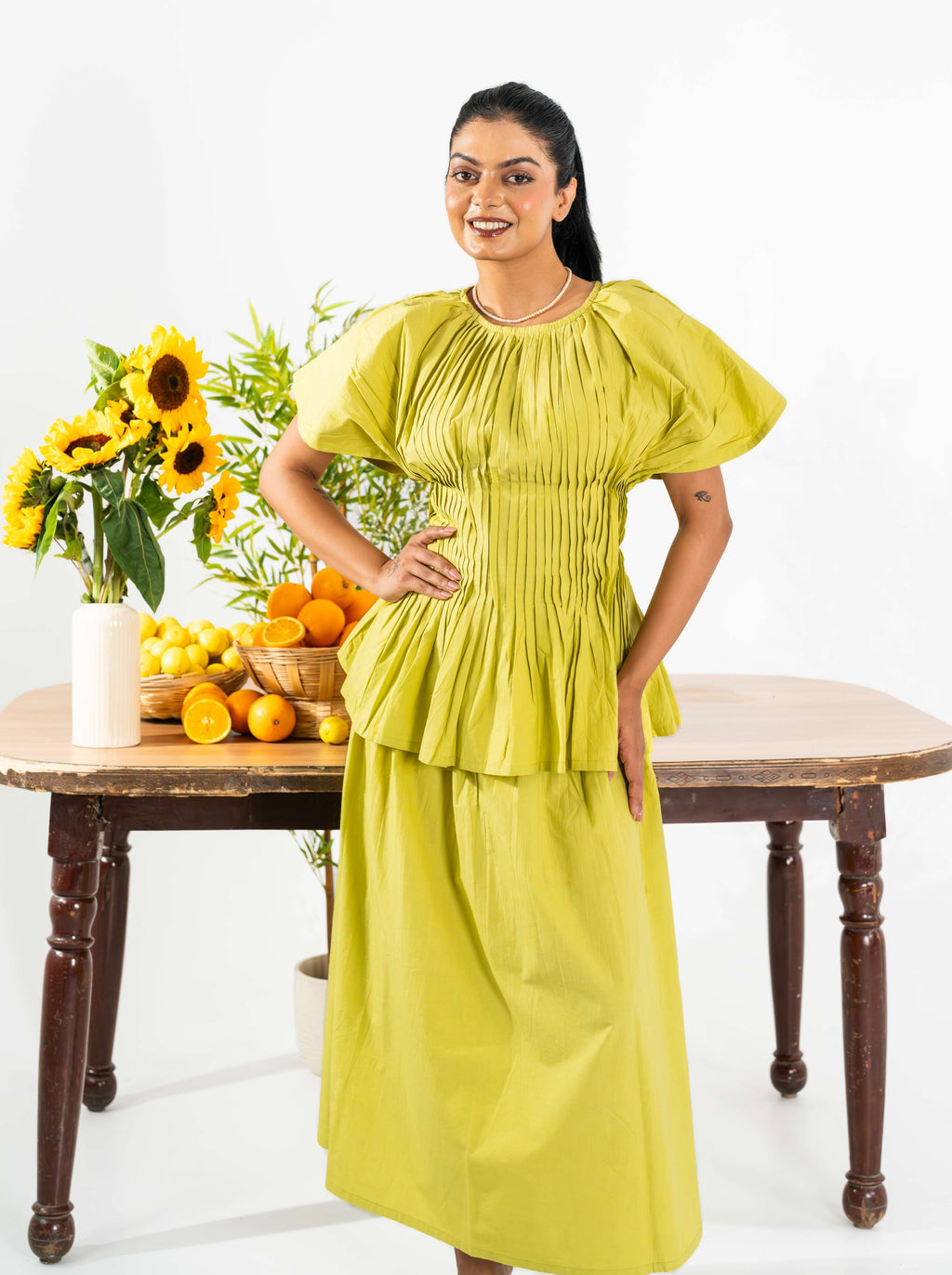 Moss Green Skirt Co-ord