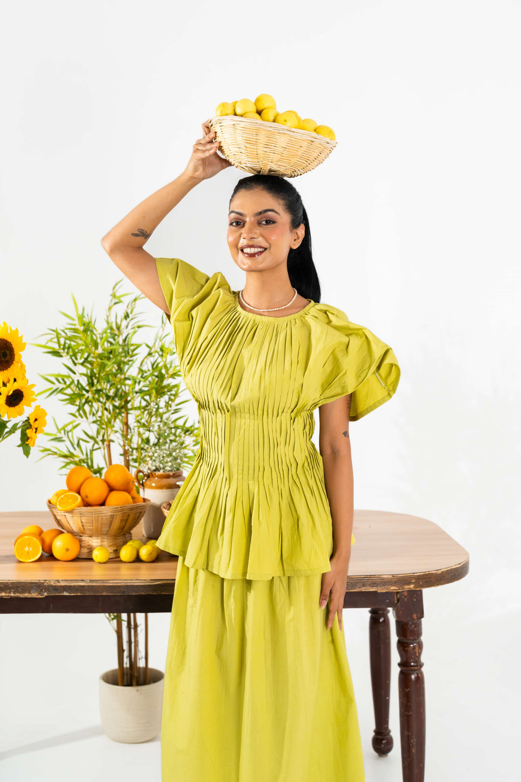 Moss Green Skirt Co-ord