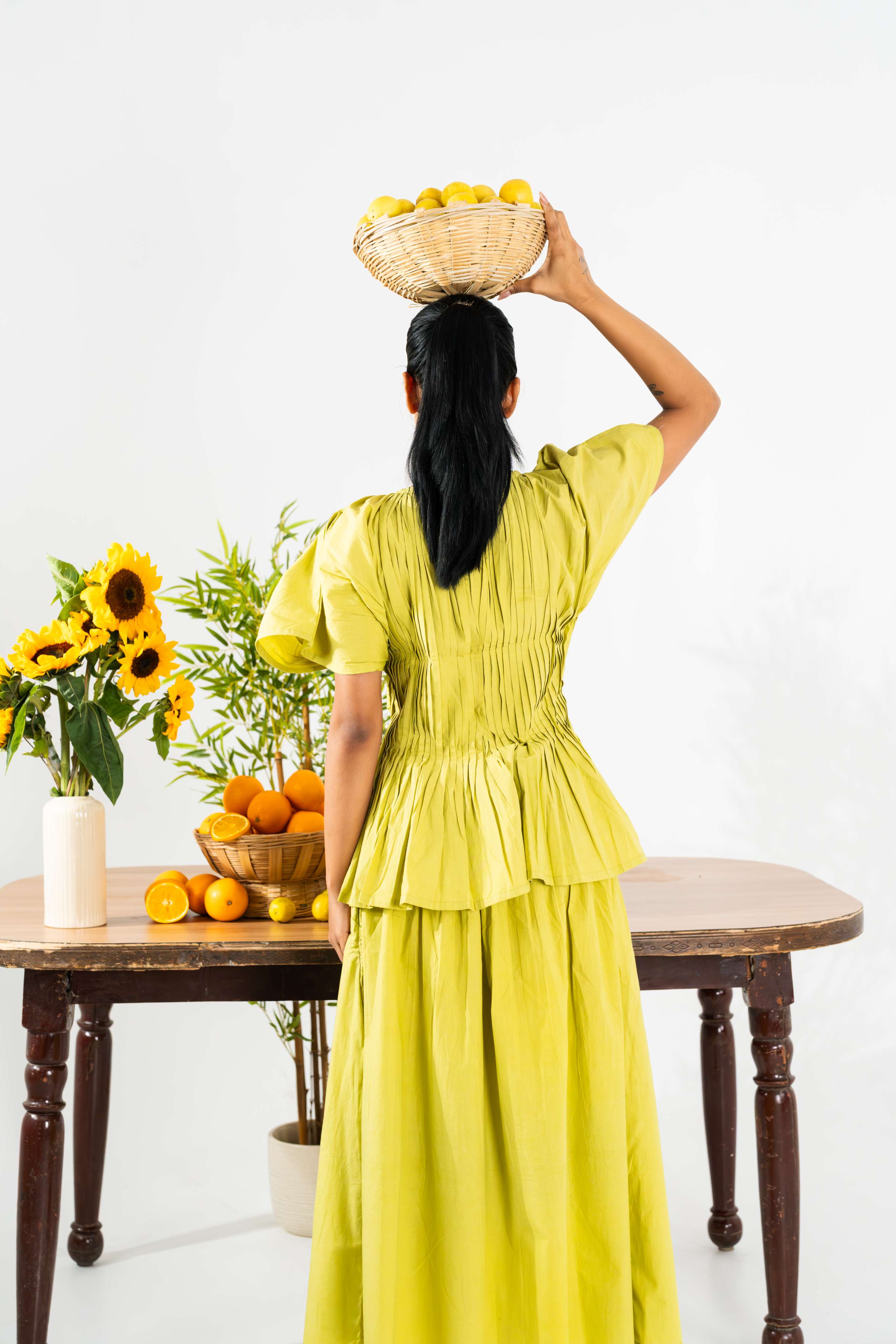 Moss Green Skirt Co-ord