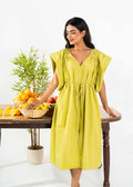 Moss Green Dress