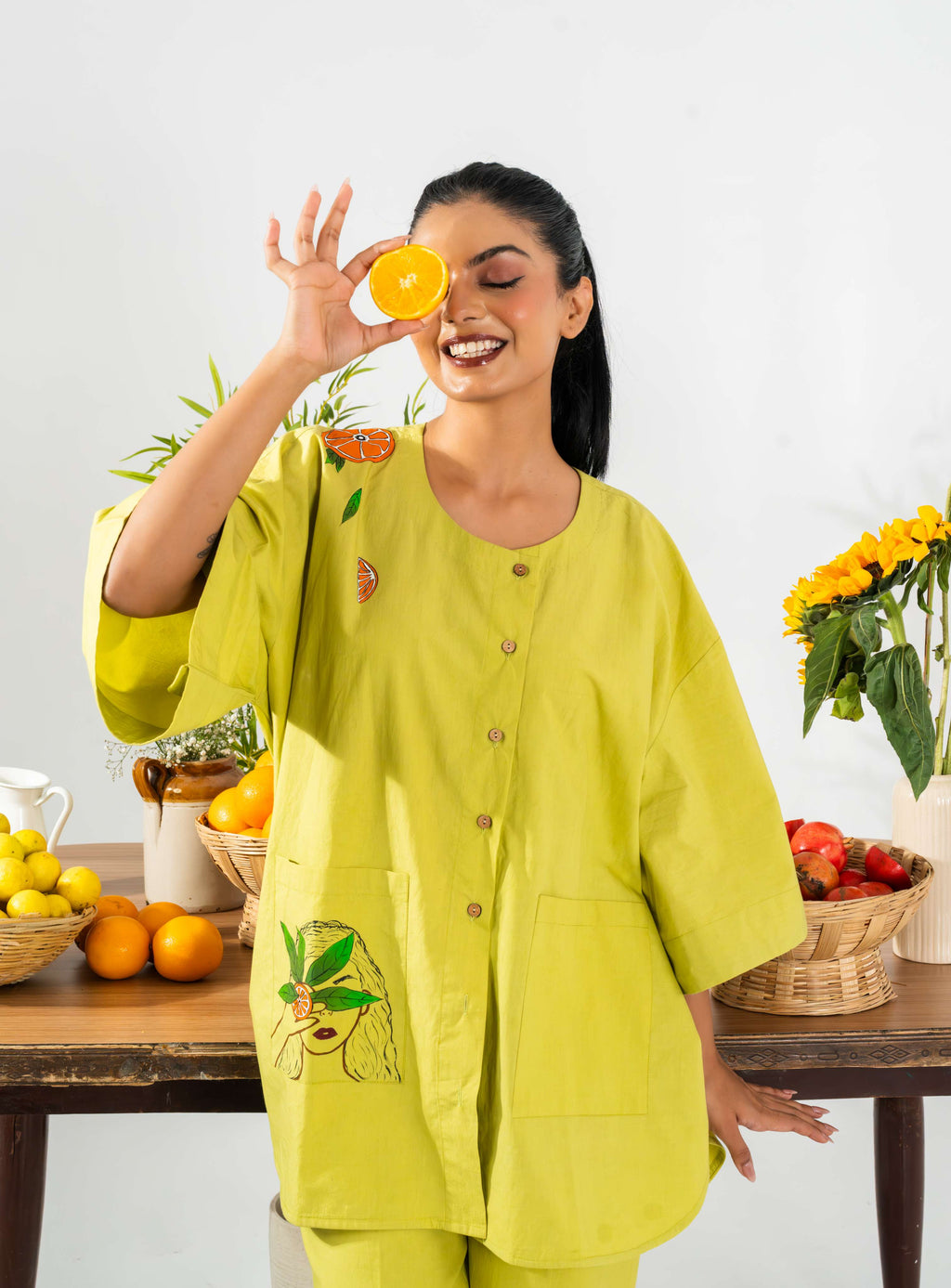 Moss Green Co-ord Set