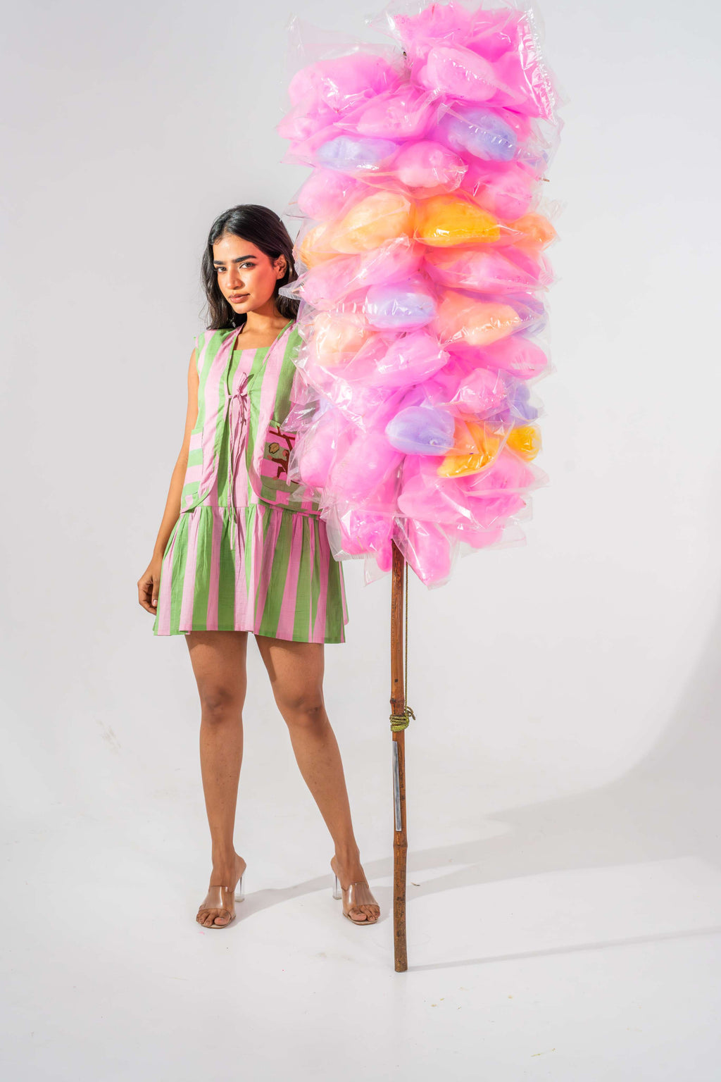 Monkey Strip Dress