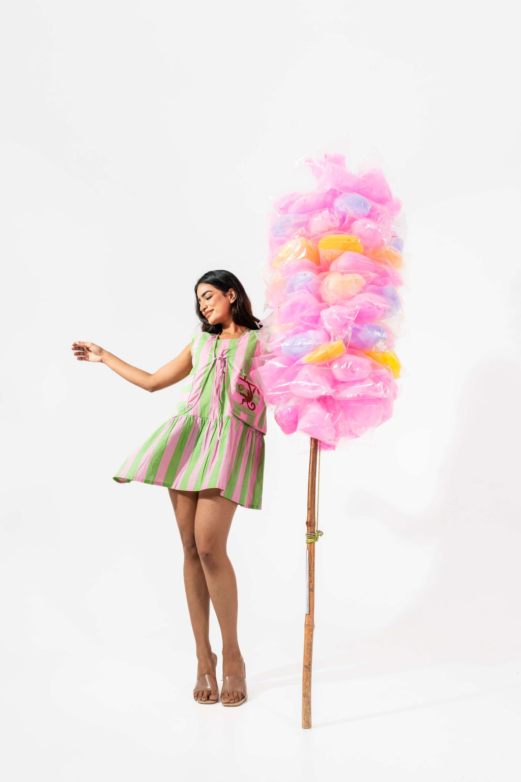 Monkey Strip Dress