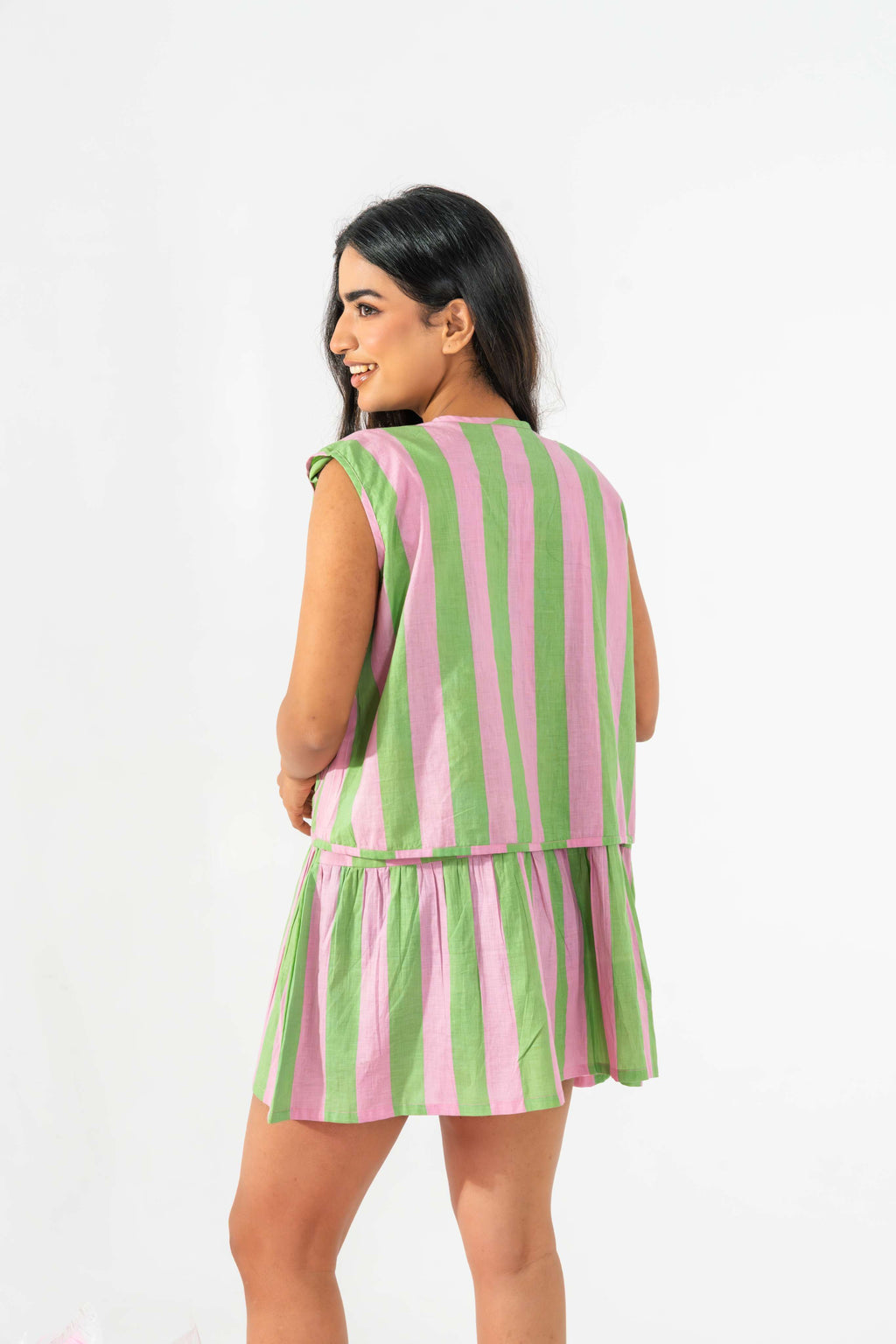 Monkey Strip Dress