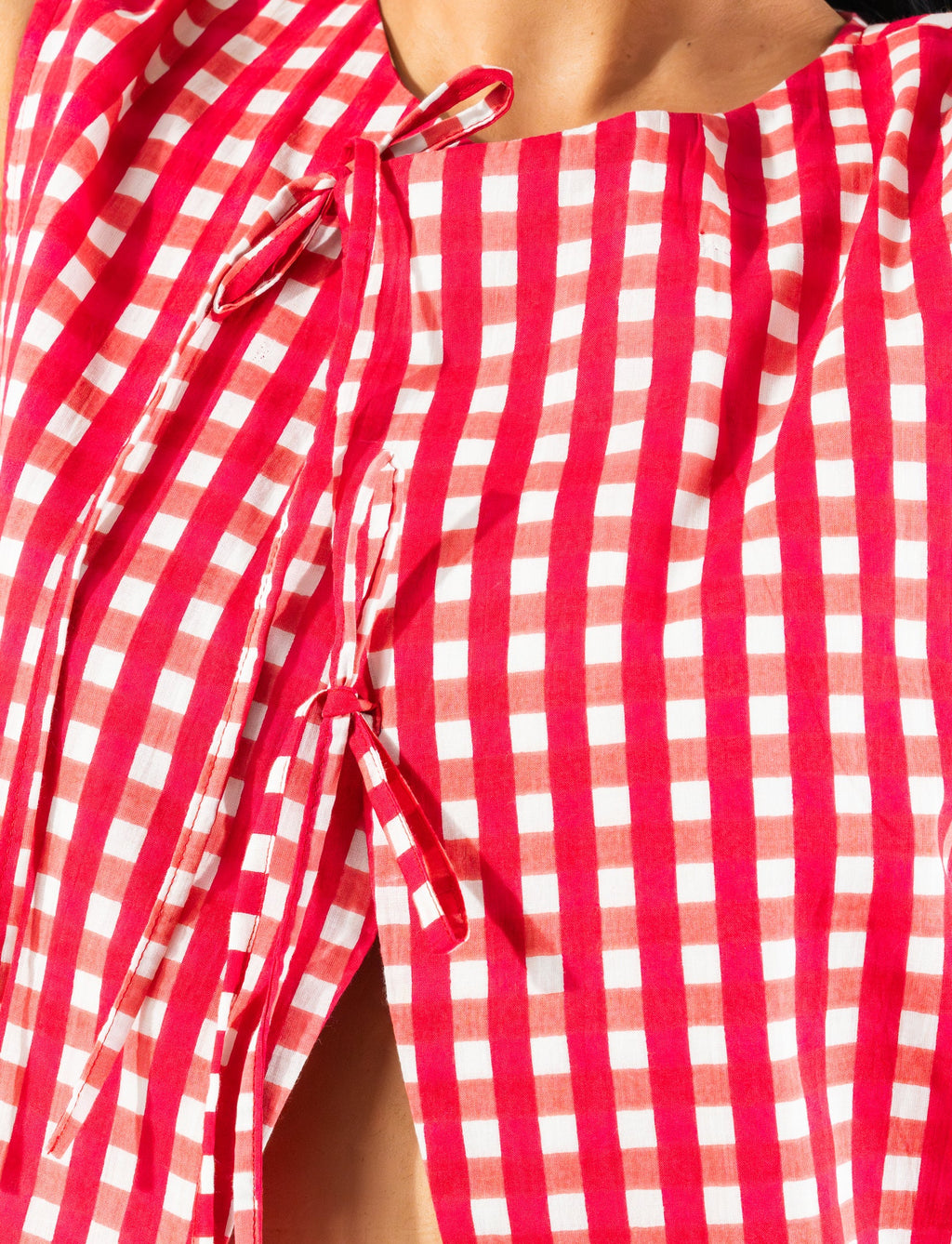 Ruby Bloom Striped Skirt Co-ord