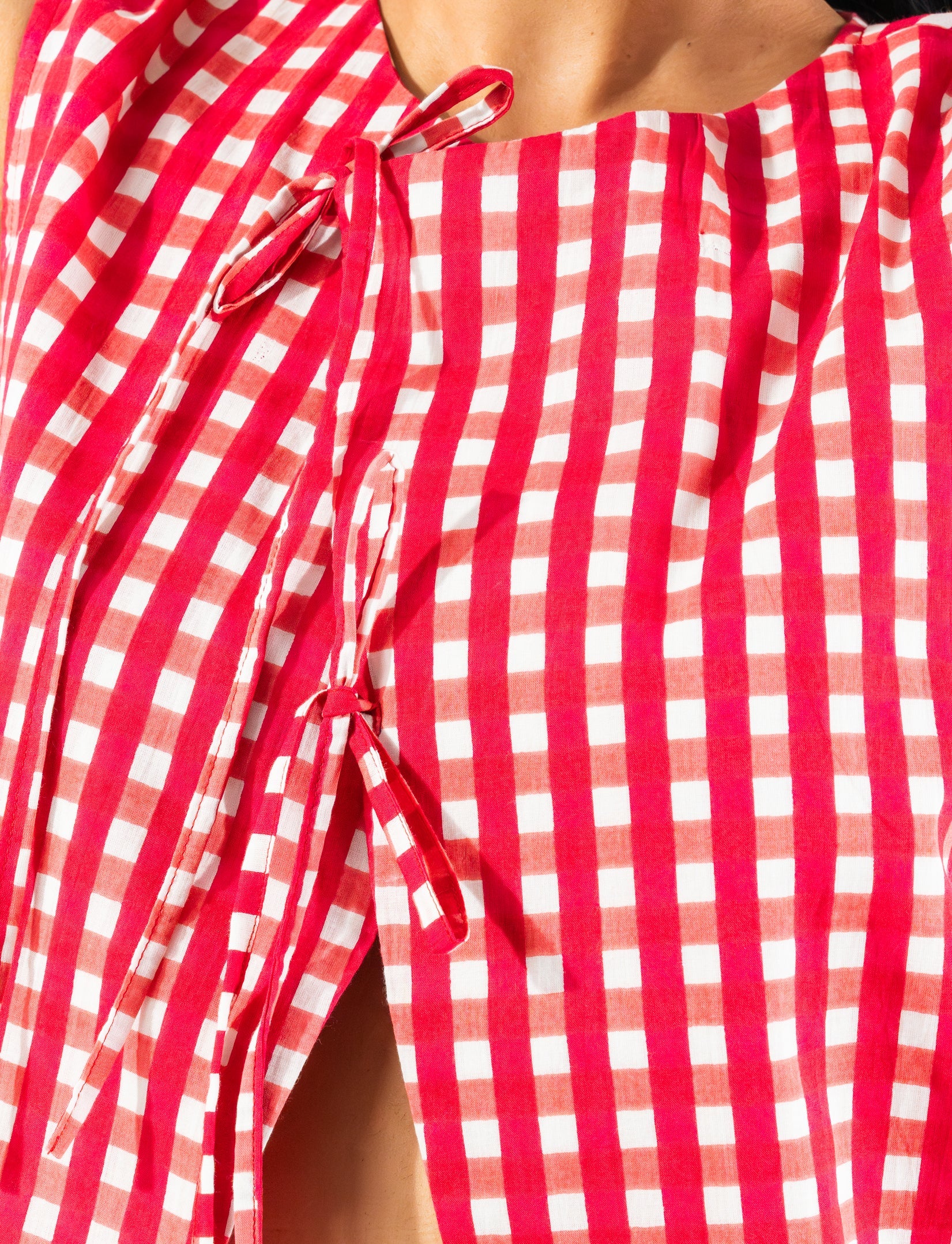 Ruby Bloom Striped Skirt Co-ord