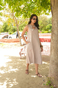 Shell Linen Beige Dress