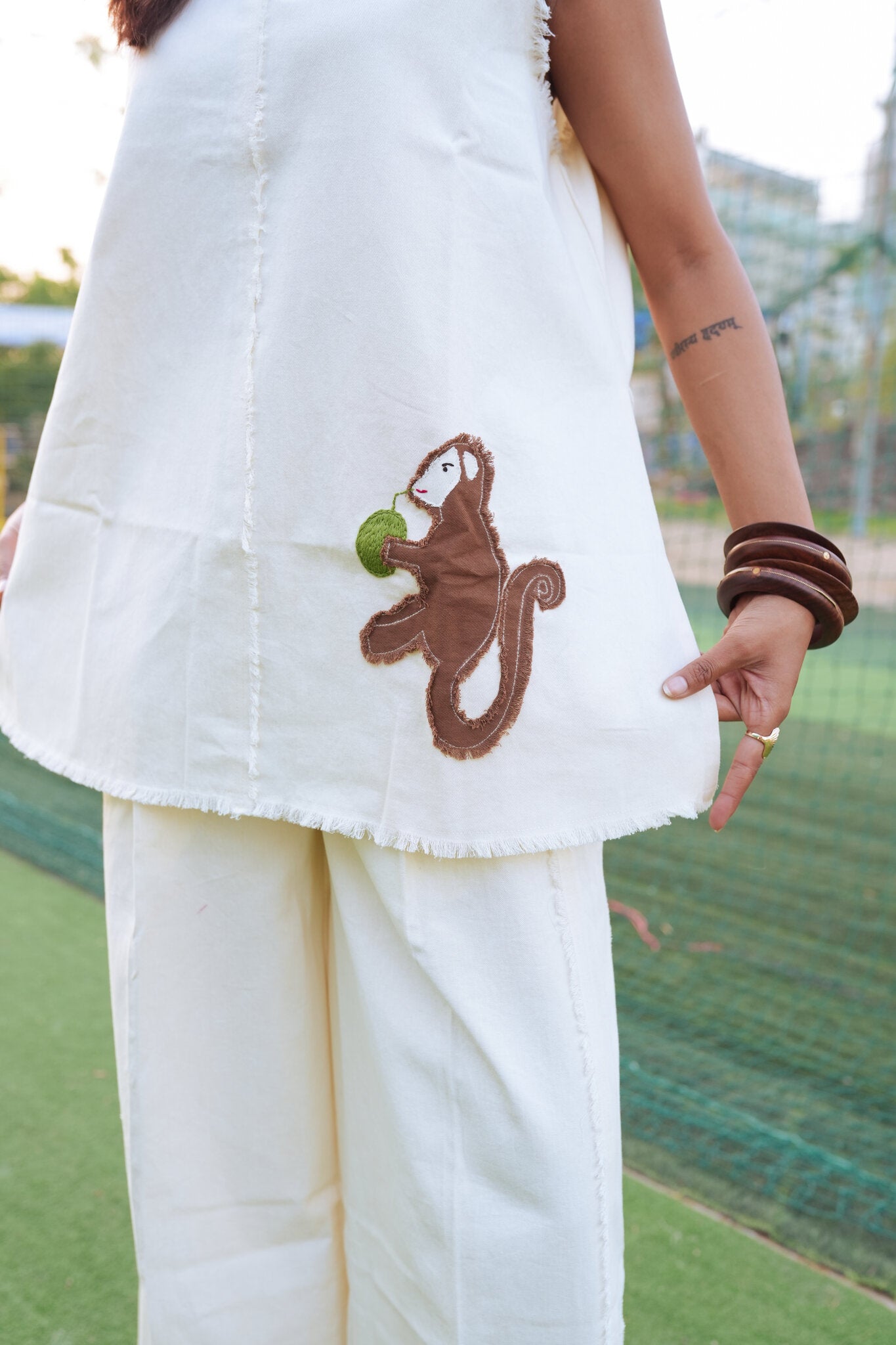 Twill Monkey Co-ord Set