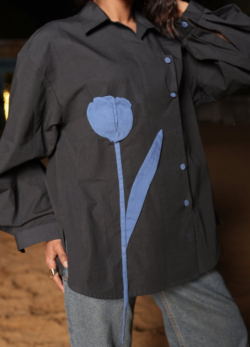 Black Tulip Shirt