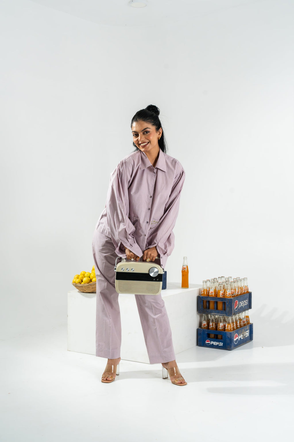 Drone Lilac Co-ord Set