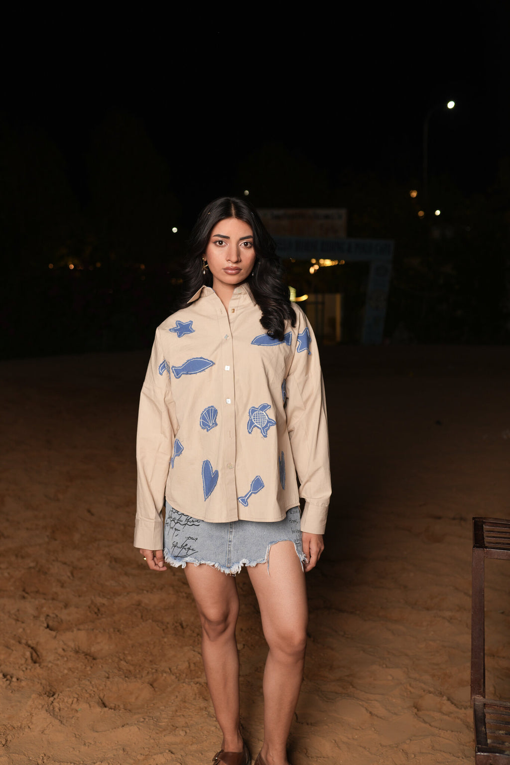 Ivory Shell Shirt