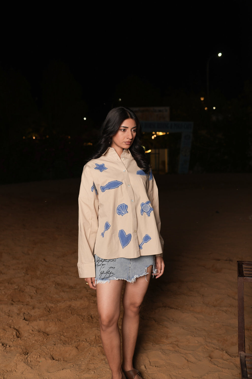 Ivory Shell Shirt