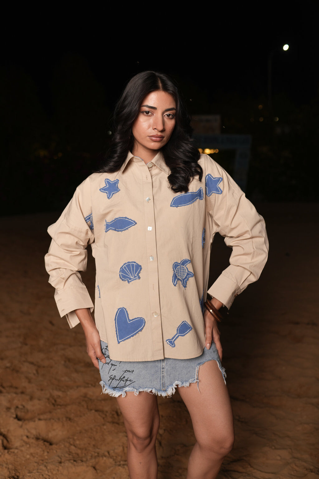 Ivory Shell Shirt