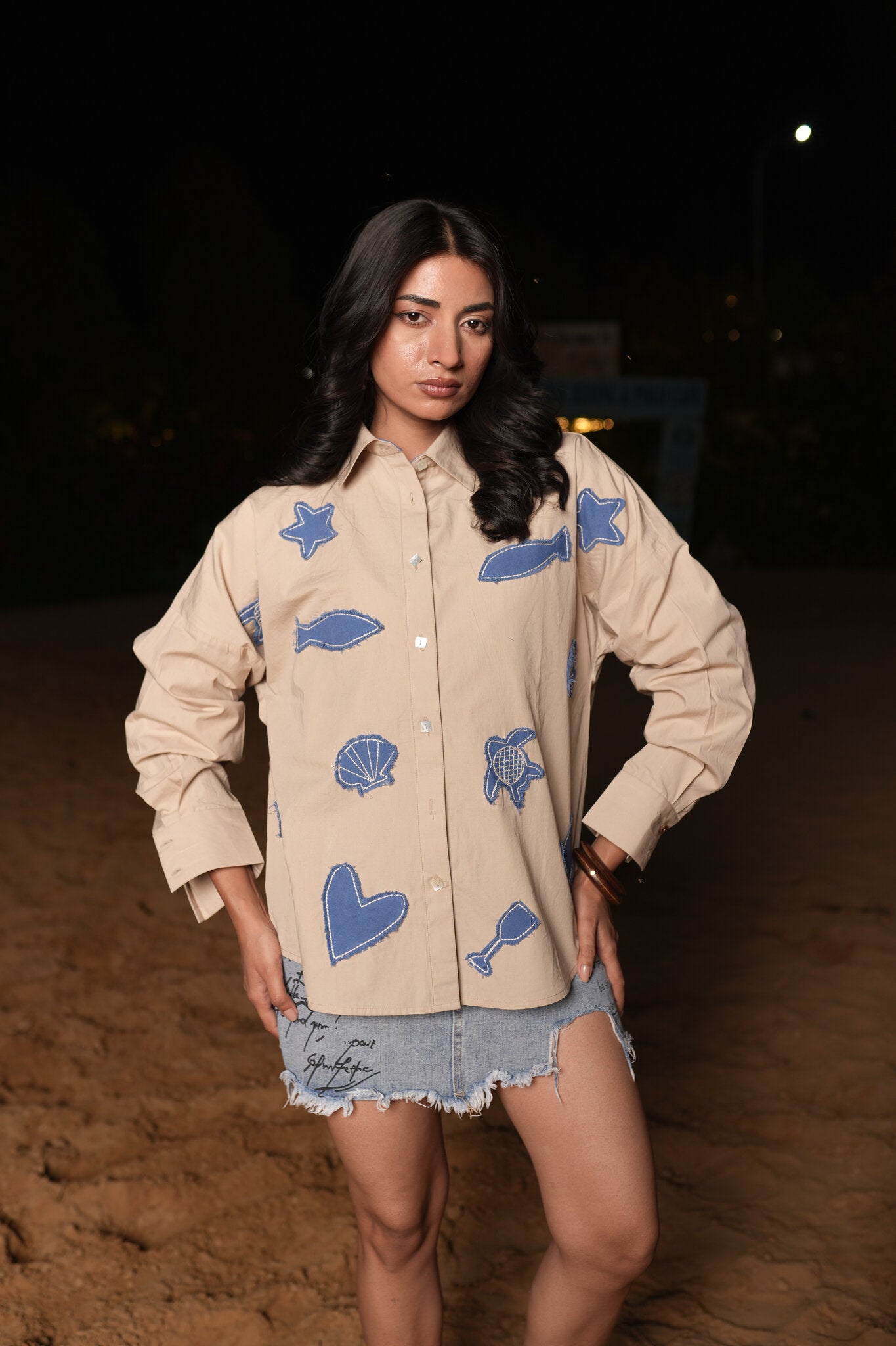 Ivory Shell Shirt
