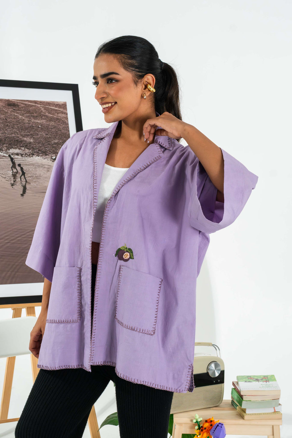 Lavender Shirt