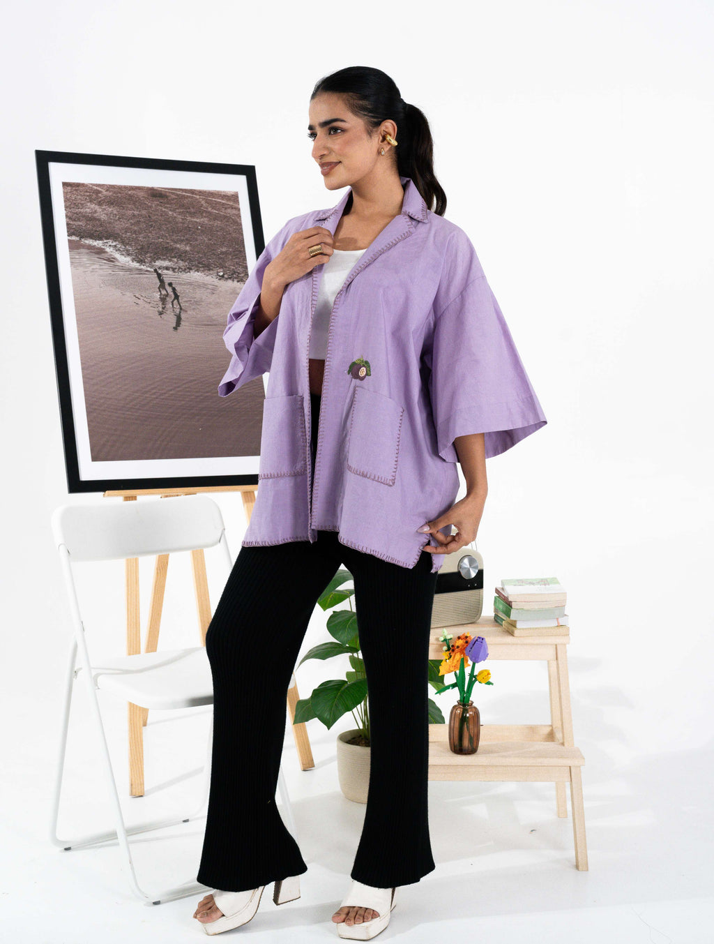 Lavender Shirt