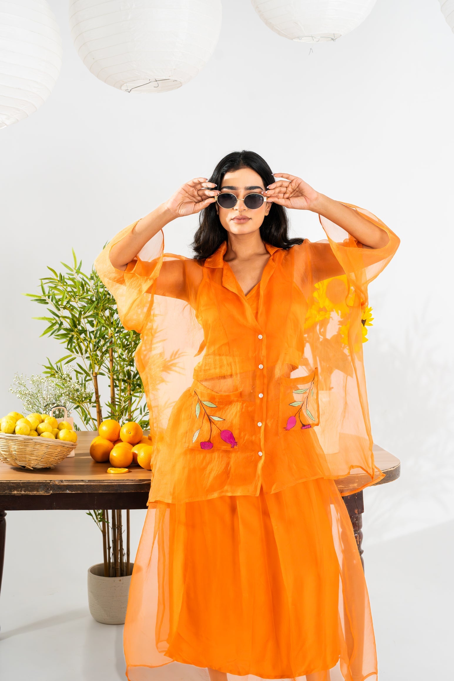 Pro Orange Skirt Co-ord