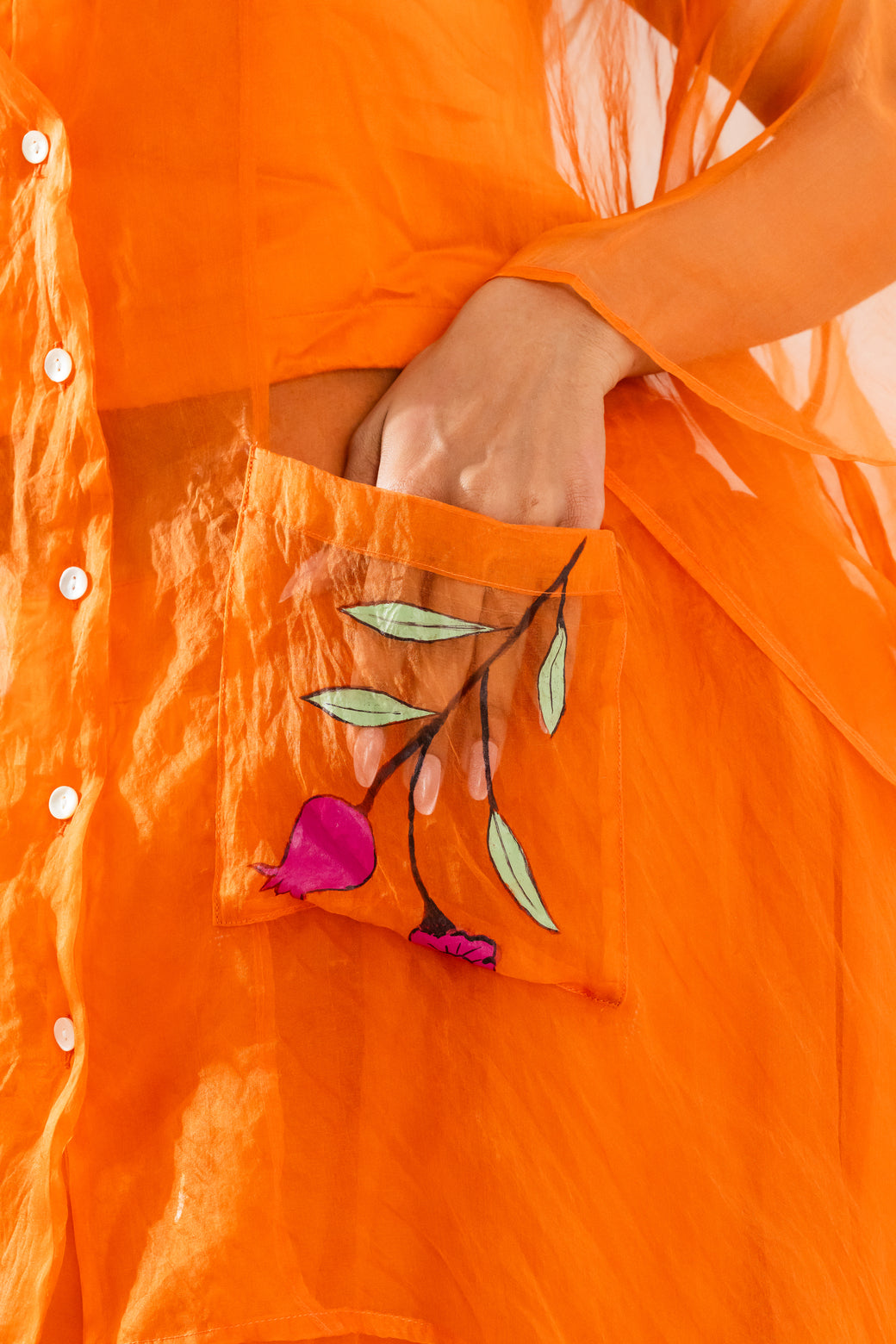 Pro Orange Skirt Co-ord