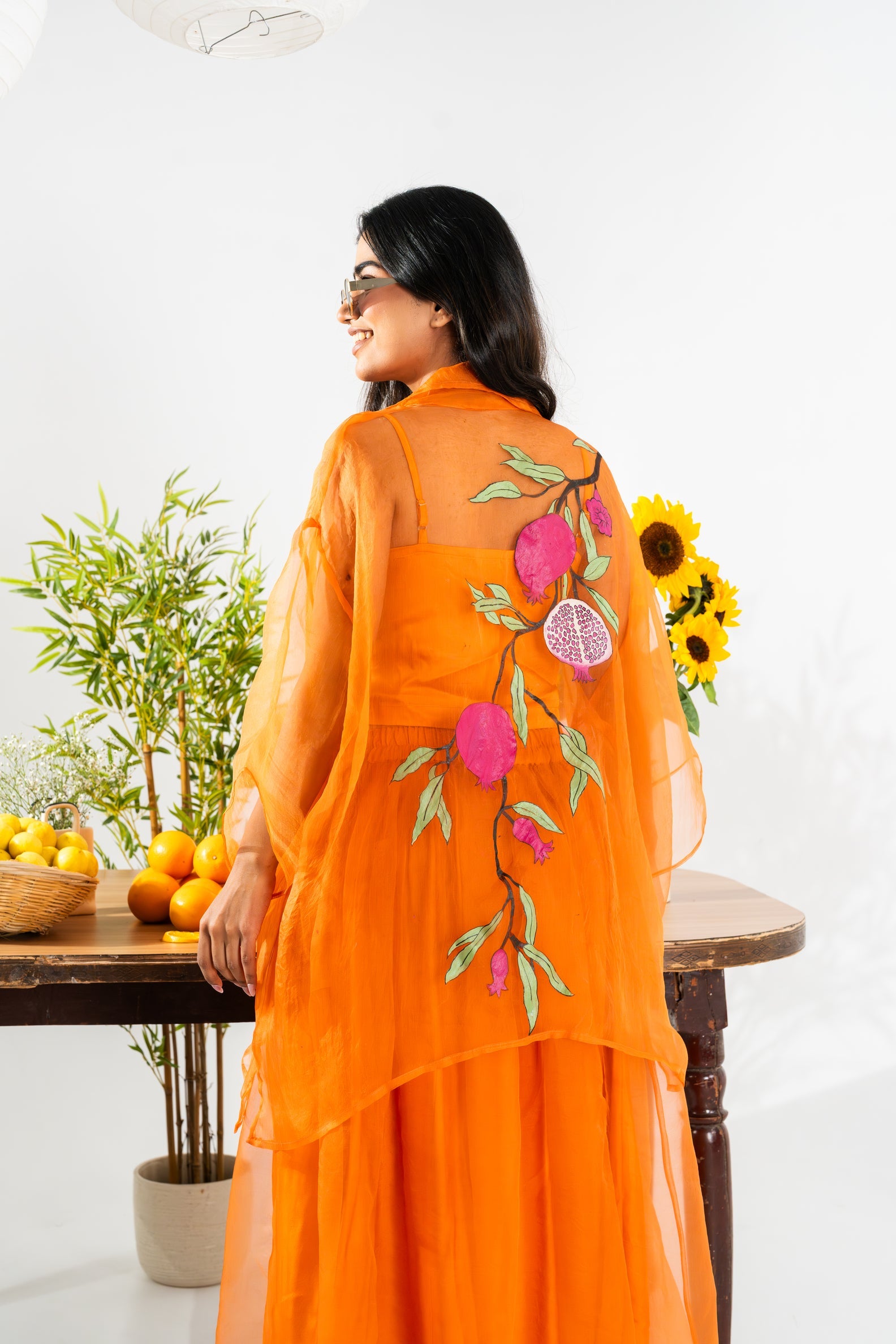 Pro Orange Skirt Co-ord