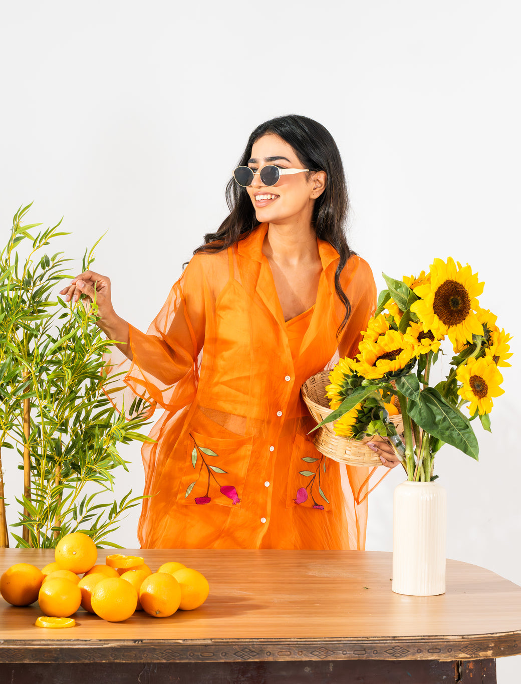 Pro Orange Skirt Co-ord
