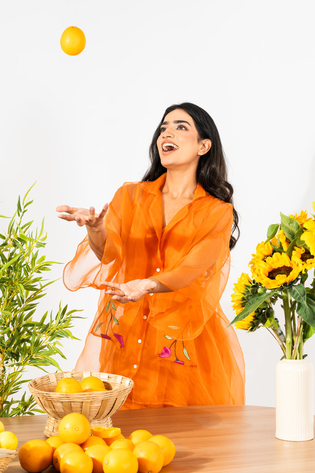 Pro Orange Skirt Co-ord